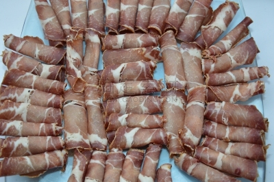 火腿,饮食,桌子,水平画幅,树液,开胃品,户外,小吃,活力,肉