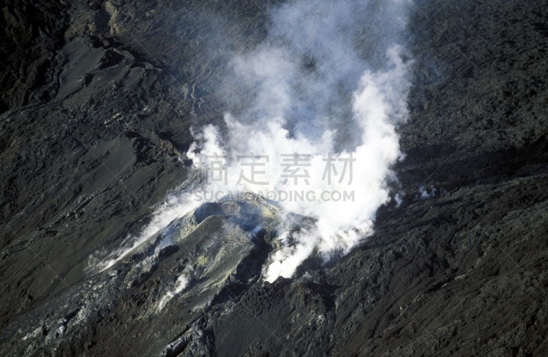 留尼汪（法属）,法国,非洲,弗尔乃斯火山,法国海外领土,里山,水平画幅,地形,岩石,熔岩