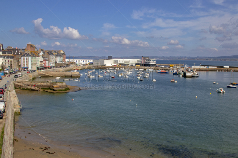 Douarnenez. Le port du Rosmeur. Finistère. Bretagne