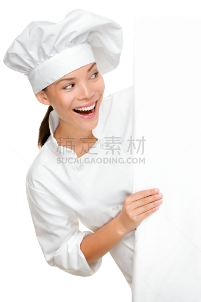 烘焙师,标志,厨师服,垂直画幅,留白,制服,图像,仅成年人,青年人,白色