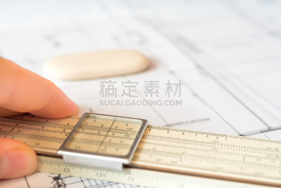 手,拿着,尺,创造力,绘画插图,计算尺,办公室,水平画幅,文档,想法