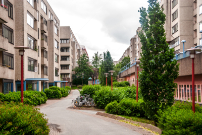 哥德堡,夏天,街道,天空,水平画幅,户外,都市风景,瑞典,城镇,光