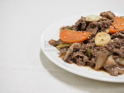 韩式烧牛肉,东方食品,米,在上面,碗,牛肉烩饭套餐,后背箱聚会,烧肉,野餐烤牛肉,朝鲜的新年