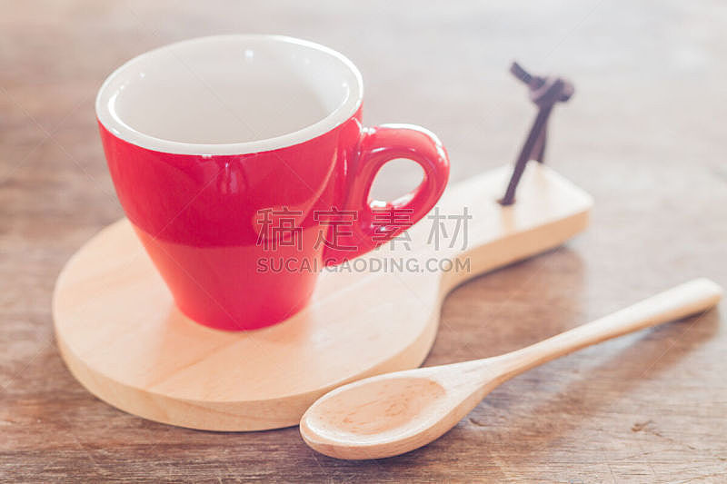 红色,木制,盘子,马克杯,咖啡馆,桌子,水平画幅,无人,2015年,饮料