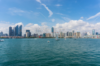 青岛,风景,自然美,山东省,水,天空,美,公园,度假胜地,水平画幅