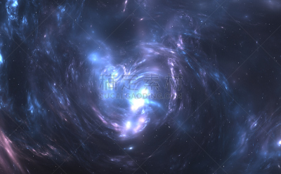 星云,太空,青绿色,超新星,天空,未来,星系,水平画幅,形状,绘画插图