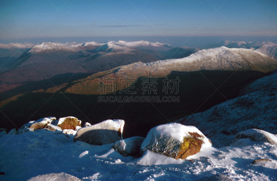 思达拉夫山,格伦艾提夫,苏格兰,山,克鲁阿查恩山,克里安拉利,埃提弗湖,奥邦,兰诺克沼地,格兰坪山脉