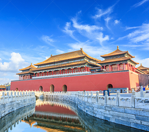 故宫,北京,禁止的,宫殿,大门,世界遗产,美,水平画幅,传统,符号