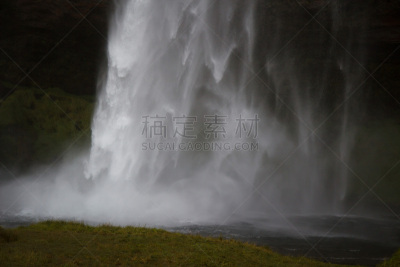 seljalandsfoss waterfall,冰岛国,自然,水,水平画幅,瀑布,地质学,无人,火山地形,户外