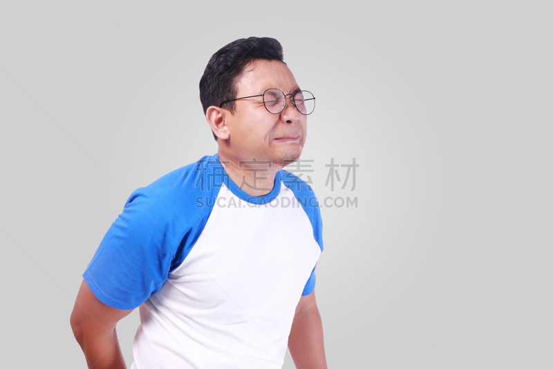 青年男人,腰痛,泰国人,腰部以下,马来西亚人,脊柱,男性,仅男人,仅成年人,眼镜