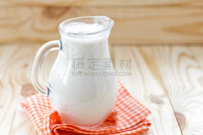 酸乳酒,奶制品,水平画幅,奶油,玻璃,早晨,酸奶,乡村风格,饮料,特写