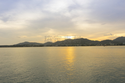 泰国,普吉岛,天空,美,水平画幅,沙子,曙暮光,夏天,户外,海滩