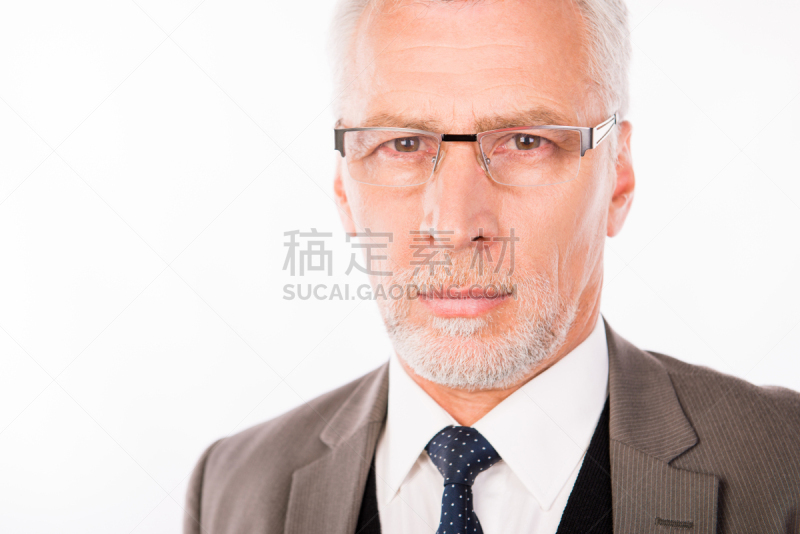 眼镜,男商人,古老的,男性美,套装,平衡折角灯,高雅,老年男人,专业人员,仅男人