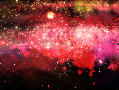 星系,太空,天空,牙冠,夜晚,月亮,绘画插图,泥土,星云,打扫