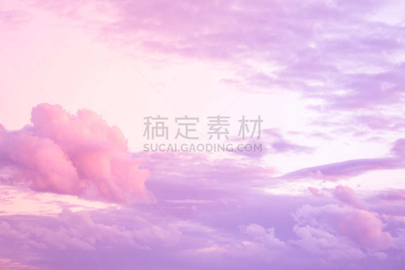 曙暮光,云,天空,柔和,多色的,光,图像特效,蜡笔画,纹理效果,云景