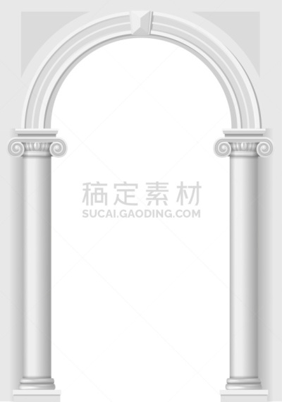 拱门,白色,古典风格,多利安式,爱奥尼亚式,小生镜,古典希腊,门口,文艺复兴,巴洛克风格