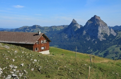 山,风景,天空,度假胜地,休闲活动,水平画幅,无人,夏天,户外,草