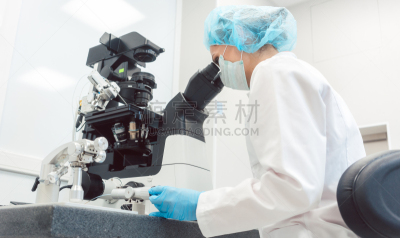 实验室,健康保健,显微镜,人造的,生物科技,水平画幅,胚胎,精子,生物学家