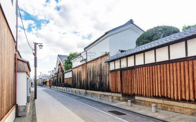 Townscape of Fushimi, Kyoto