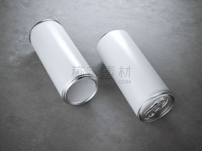 白色,两个物体,铝的,罐子,苏打水,一次性物品,水平画幅,无人,铝,计算机制图