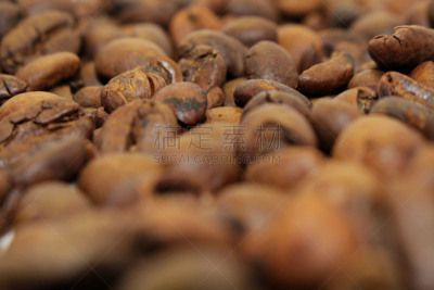 印度尼西亚,咖啡杯,烤的,泉,咖啡豆,胚乳,暗色,褐色,坏掉的,特拉加