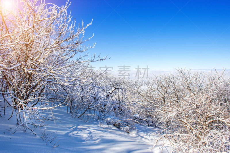 冬天,山,雾,朝鲜半岛,雪岳山,早晨,首尔,天空,公园,水平画幅