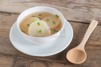 汤,白色,日本萝卜,碗,餐具,桌子,水平画幅,无人,苏打水,特写