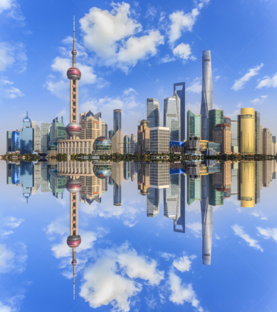 上海,陆家嘴,浦东,城市天际线,船桥,珀尔里福,天际线拱门,绿色建筑,黄浦江,东方明珠塔