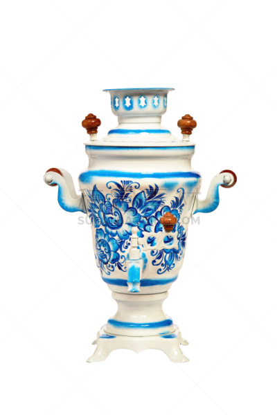 俄式茶壶,1940,1980,镀金的,壶,垂直画幅,水,煮食,艺术,无人