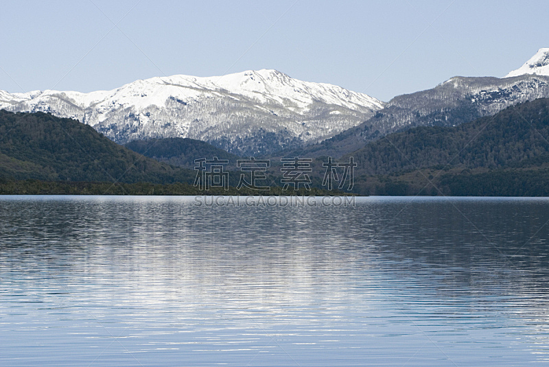 湖,巴塔哥尼亚,阿根廷,山,内乌肯,耳镜,水,天空,水平画幅,雪