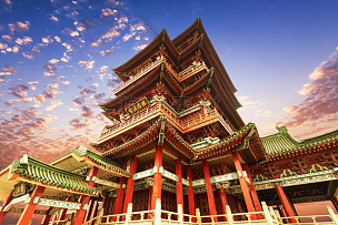 过去,建筑,故宫,北京,宫殿,明朝风格,天空,美,水平画幅,户外