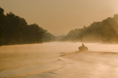 多瑙河三角洲,自然,水,天空,美,旅游目的地,水平画幅,罗马尼亚,运河,欧洲