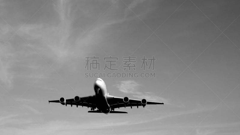 飞机,天空,空中客车a380,水平画幅,云,地形,无人,户外,马来西亚,空中客车a320