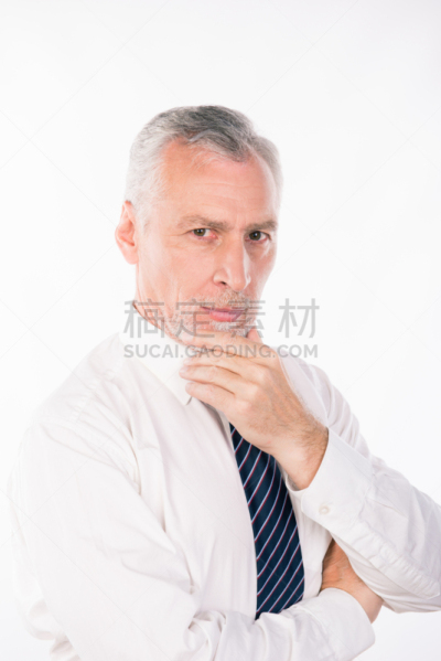 男商人,古老的,下巴,老年男人,仅一个老年男人,专业人员,仅男人,导演,仅一个男人,现代
