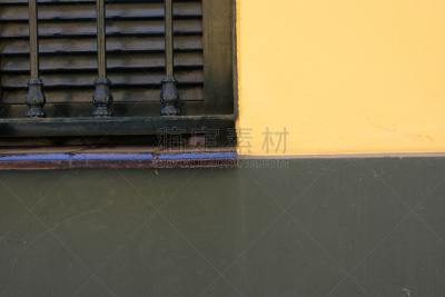 塞维尔,科隆老城区,窗户,边框,外立面,窗台,水平画幅,绿色,建筑,无人