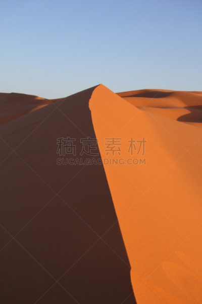撒哈拉沙漠,great western erg,northern sahara,比沙丘沙漠,巴巴里人,西撒哈拉沙漠,erg chebbi dunes,垂直画幅,留白,沙子