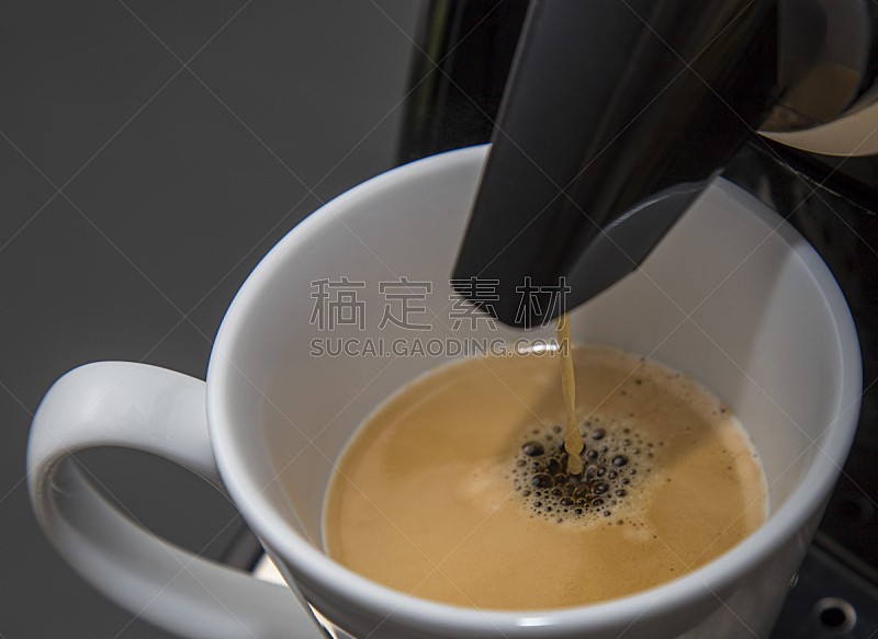 杯,咖啡,咖啡机,褐色,早餐,咖啡馆,水平画幅,热饮,浓咖啡,饮料
