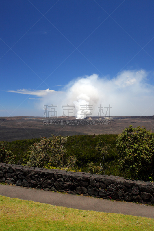 美国,希洛,几劳亚活火山,炙,夏威夷大岛,风管,垂直画幅,地狱火,旅行者,户外