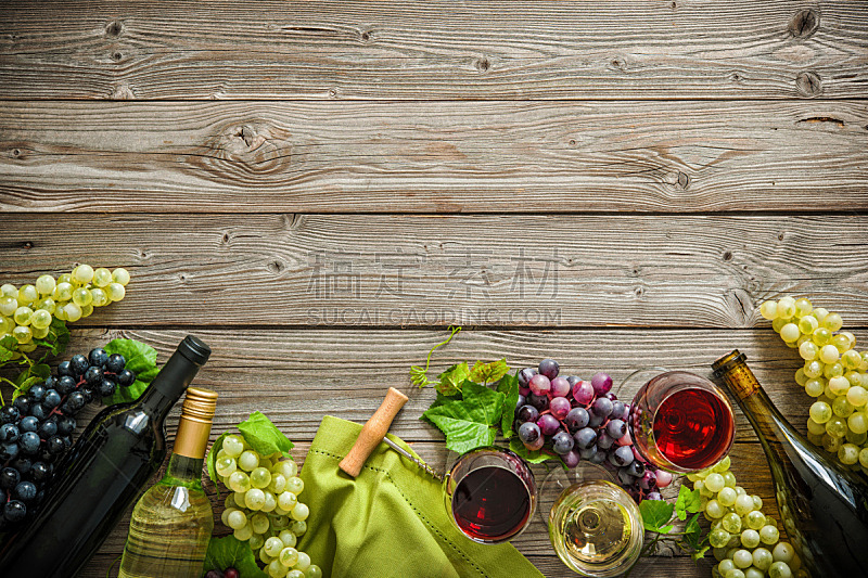 酒瓶,软木塞,葡萄,木制,背景,葡萄收获,葡萄树叶,酒窖,红葡萄酒,葡萄酒厂
