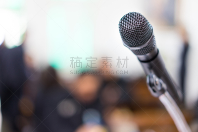 麦克风,黑色,会议室,传媒,音乐,传声器架,泰国,室内,图像