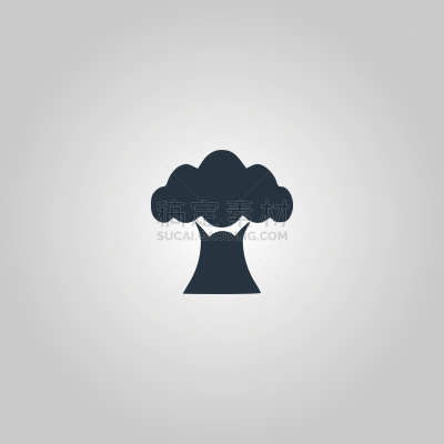 Baobab tree icon