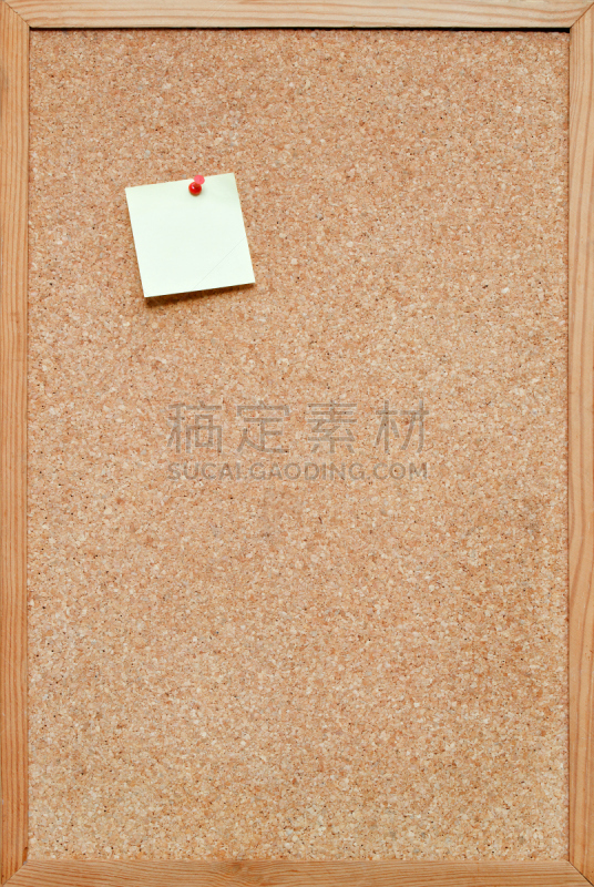 告示牌,便签,垂直画幅,办公室,空白的,留白,木制,消息,无人,笔记本