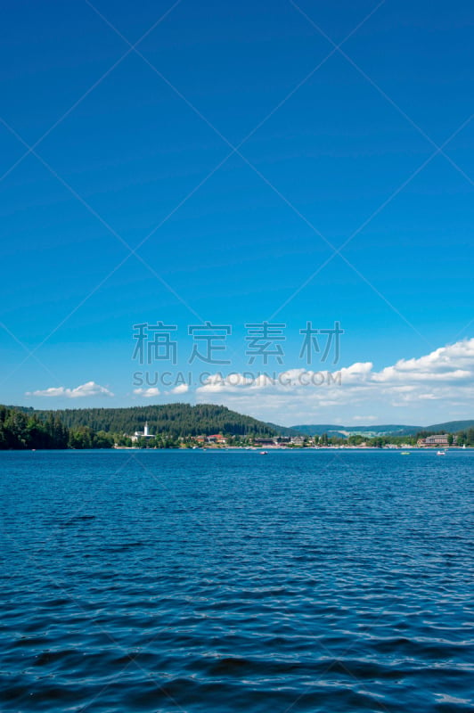 蒂蒂湖,黑森林,湖,风景,在上面,滴滴湖,巴登-符腾堡州,自然,垂直画幅,水