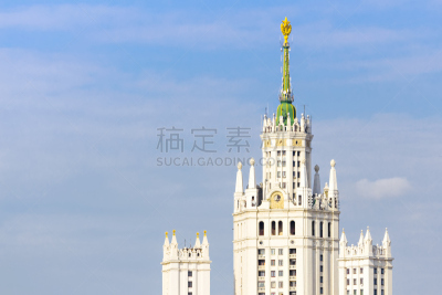河堤,推拉镜头,都市风景,建筑外部,斯大林式建筑,前苏联,水平画幅,无人,符号,户外