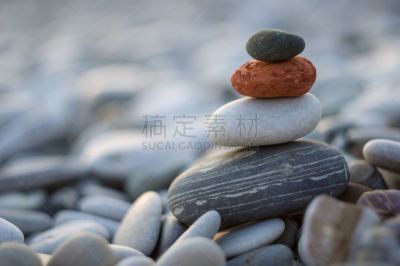 石头,圆石滩,水,天空,灵性,休闲活动,旅行者,夏天,海岸地形