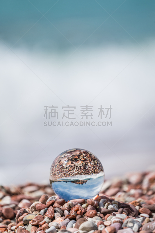 古城,斯万提.斯蒂凡,水晶球,球,布德瓦,海岸线,想法,岩石,水湾,夏天