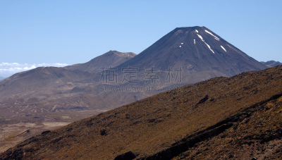 山,瑙鲁赫伊山,褐色,水平画幅,雪,无人,泥土,户外,石头,高处