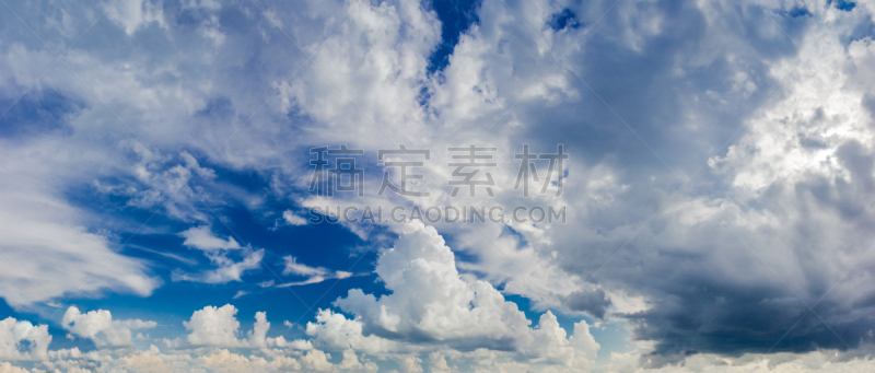 积雨云,天空,深的,湿,云景,风,热带气候,天气,气象学,背景