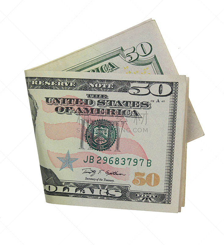 数字50,帐单,美国百元钞票,垂直画幅,储蓄,纹理效果,美元符号,符号,组物体,债务