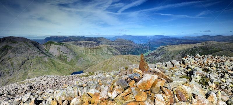 石堆纪念碑,非凡的,西思韦特村,布兰得瑞德山,德文特水库,布伦凯斯拉,大盖博山,沃斯代尔黑德,斯基多峰,凯立克